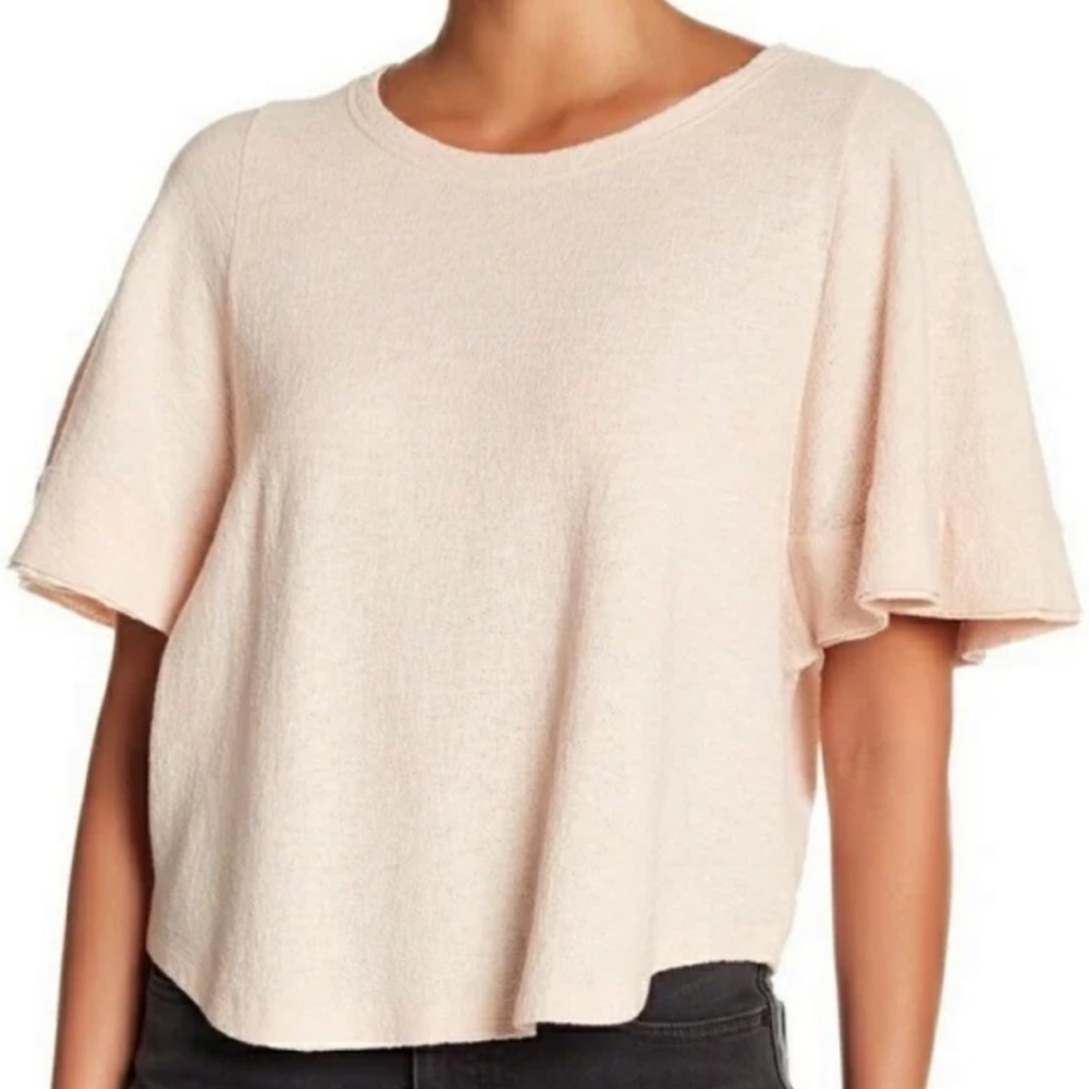 Madewell cropped flounce too